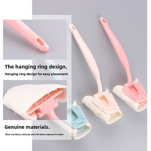 Kitchen Loofah Detachable Brush Pot Brush Long Handle Loofah Cleaning Brush - Product Image 2