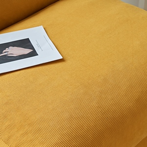 Canapé modulaire d'angle extensible convertible en tissu rembourré durable moderne à un siège sans accoudoirs pour les salons de villa - Product Image 6