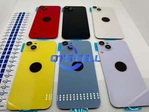 Promotion Chaude : Coque Arrière en Verre, Boîtier avec Autocollant Dorsal pour <span class=keywords><strong>iPhone</strong></span> 17 16 15 14 13 12 11 Pro Max, Film de Protection d'Écran Arrière de Remplacement - Product Image 5