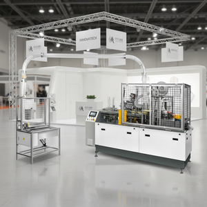 Machine automatique de fabrication de gobelets en papier ZBJ-OC12pro pour la fabrication de gobelets en papier pour le thé et le café chaud - Product Image 1