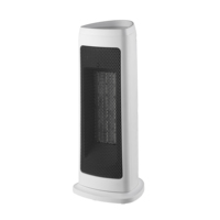 Radiateur Tour Électrique Numérique à Oscillation pour Chauffage d'Espace, Thermostat Automatique, Chauffage Céramique PTC 1500W, Minuteur 12 Heures