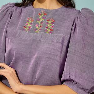 Vestido Midi de Verano Personalizable, Elegante, de Algodón y Lino, con Cuello Cuadrado, Estilo Casual, Línea A, con Volantes y Mangas Cortas para Mujer - Product Image 6