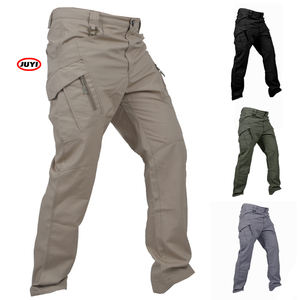 Pantalones tácticos 2024, pantalones Cargo impermeables para entrenamiento con múltiples bolsillos de talla grande para hombre - Product Image 1