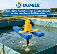 Aérateur à Nano-Bulles 1,5 kW – Machine d'Aération pour l'Aquaculture Intérieure, Oxygénateur d'Eau pour Élevages de Crevettes en Toile
