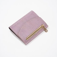 Dompet Fashion Wanita Model Baru 2025 Penjepit Uang Ukuran Kecil Motif Kulit Buaya Versi Korea Banyak Slot Kartu Dompet Nol