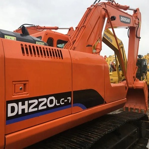 Matériel de construction d'occasion, excavatrice Dh220lc-7 Dh220-5, excavatrice Doosan d'occasion à Shanghai, Chine - Product Image 5