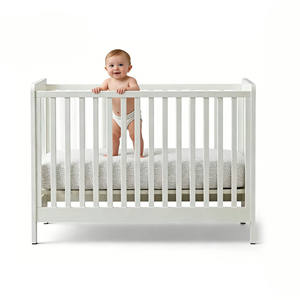 Cuna Moderna Multifuncional de Alta Calidad para Niños, Sofá Cama Convertible para Uso en Hoteles, Madera Sólida, Altura Ajustable en 3 Niveles - Product Image 1