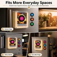 Autocollant magnétique personnalisé pour le Coran, aimant de réfrigérateur - Lecteur de musique DIY NFC en acrylique, écologique, couleur et design personnalisables