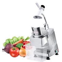Pemotong sayuran Salad Master, pemotong sayur buah QC205A baru, untuk penggunaan rumah Motor sebagai komponen inti, 110v/220v/230v/240v