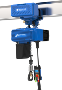 Palăng điện xích servo Jautoline 380V bền bỉ, hiệu suất cao, dùng cho dây chuyền công nghiệp, vật liệu thép nặng, tải trọng 125KG - Product Image 3