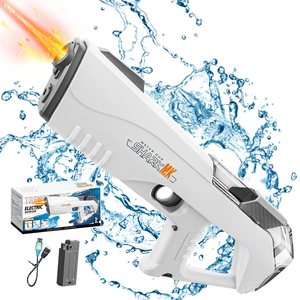 Leistungs starke elektrische Wasser pistole Leucht spielzeug pistole Automatische Wassers pritz pistole für Kinder und Erwachsene - Product Image 1