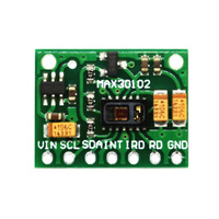 Module de capteur de fréquence cardiaque et d'oxygène sanguin MAX30102 SUNLEPHANT avec interface I2C et alimentation 3,3 V