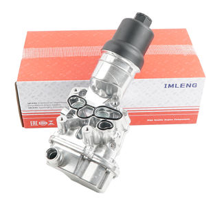 06F 115 397 H alüminyum Golf Jetta Passat Polo için yağ filtresi konut meclisi A1A3 A4 A6 TT Leon EOS 06F 115 397 E F J K - Product Image 1