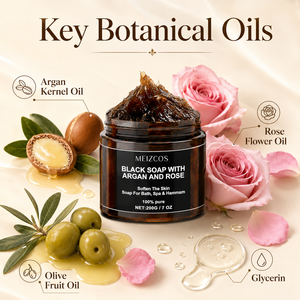 <span class=keywords><strong>Savon</strong></span> Noir en Gros Marque Blanche 200g avec Argan, Rose, Olive, Glycérine – Pâte Nettoyante Corporelle – <span class=keywords><strong>Savon</strong></span> Noir Marocain Africain - Product Image 6