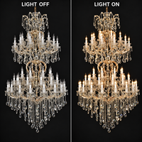Vente directe usine – Lustres en cristal sur mesure pour mariages, salles de banquet, villas et salons – Vente en gros