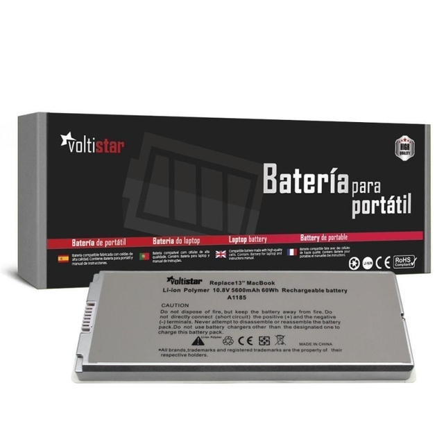 New 10.8V 6000mAh Laptop Battery Pack for Apple MacBook Compatible with MA254B MB062X MA254CH Condition New