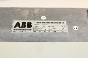 ACS301-1P6-3 ACS3011P63 ไดรฟ์ปรับความถี่ 2.5A สำหรับ PLC - Product Image 3