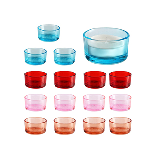 Wholesale Empty <b>Small</b> Glass Jars 1.5 oz Mini Eco-friendly Heat Resistant <b>Candle</b> Jars for Wedding Party Favors Crafts - Product Image 2