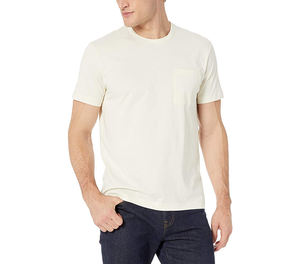 Camisetas Casuales de Manga Corta Más Vendidas para Hombre, Transpirables, de Color Sólido, 100% Algodón, Secado Rápido, Alta Calidad - Product Image 6