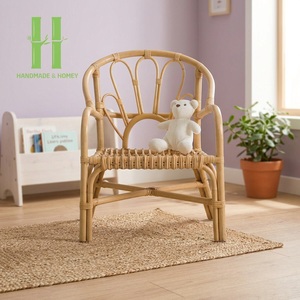Chaise longue en rotin naturel fait main écologique Mobilier de salon Chaise de loisirs en osier moderne fabriquée au Vietnam - Product Image 1