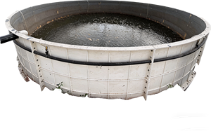 Bacs à poissons en fibre de verre modulaires circulaires personnalisés de haute qualité pour les fermes piscicoles en plein air - Product Image 2