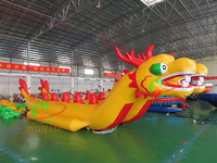 Bateau de banane gonflable commercial d'équipement de bateau de dragon de poisson volant de l'eau