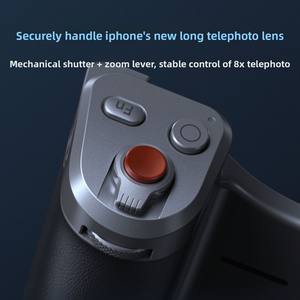 Nouveau kit de prise de vue portable Telesin avec stabilisateur de cardan magnétique à mise au point et refroidissement pour téléphone portable, vlog, <span class=keywords><strong>TikTok</strong></span>, blogs - Product Image 4