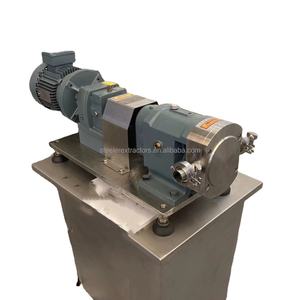 सेनेटरी स्टेनलेस स्टील ss304 स्थानांतरण पंप रोटर रोटरी सिरप के लिए शैम्पू चॉकलेट उच्च चिपचिपापन पालि पंप - Product Image 5