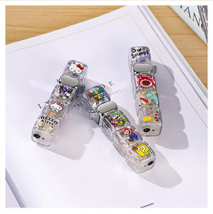 ไฟแช็คลูกเต๋าหมุนเรืองแสงแบบเติมได้ ลายการ์ตูน พร้อมเปลวไฟสีแดง - Product Image 6