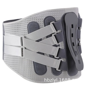 Cinturón de soporte lumbar con presión térmica, protección de cintura ancha para fitness, ejercicio, montañismo, senderismo, tamaño adulto, ajustable - Product Image 1
