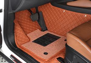 2024 ventas directas de fábrica juego completo alfombrilla de coche de cuero de diamante de lujo 7D alfombrillas antideslizantes para coche para LEXUS <span class=keywords><strong>330</strong></span> - Product Image 4