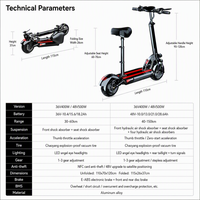 Trottinette électrique pliable avec contrôle par application intelligente - Trottinette électrique robuste avec une capacité de charge de 440 lb et clé NFC pour les marchés américain et européen