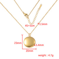 Boîte Photo Personnalisée en Acier Titane Brillant pour Couple Lettrage Personnalisé Collier Photo Gravé Chaînes de Pendentifs en Acier Inoxydable