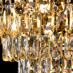 Lámpara de Techo LEDA CH-36 Moderna de Acrílico con Forma de Diamante para Decoración de Iluminación Interior de Hoteles y Bodas - Product Image 2