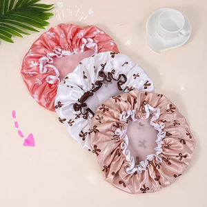 Vente en gros <span class=keywords><strong>de</strong></span> bonnets <span class=keywords><strong>de</strong></span> douche doublement imperméables pour femmes bonnets <span class=keywords><strong>de</strong></span> <span class=keywords><strong>bain</strong></span> imperméables pour la maison bonnets <span class=keywords><strong>de</strong></span> douche pour adultes - Product Image 3