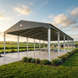 Struttura Prefabbricata in Acciaio Personalizzata per Allevamento Suini, Design di Edifici Agricoli per Bovini, Capre, Mucche, Polli, Cavalli, Stalle - Product Image 2