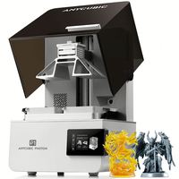 Anycubic untuk Printer 3D Resin Photon P1 Volume Cetak 223x126x230mm Kecepatan Cetak 25-35mm/jam Resolusi Tinggi 14K Sepenuhnya Otomatis