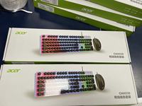 Sunrose Keyboard Gaming Mini, papan ketik Gaming berkabel USB Backlit tahan air Ultra ramping