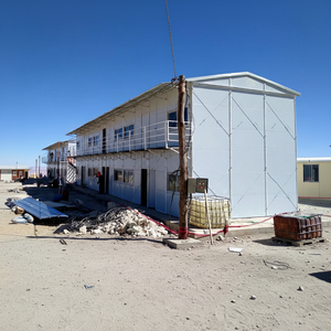 TOPPRE, edificio de oficinas de acero tipo K, dormitorio desmontable, alojamiento temporal para el <span class=keywords><strong>personal</strong></span>, casa prefabricada para campamento de trabajo, casa sándwich K - Product Image 1