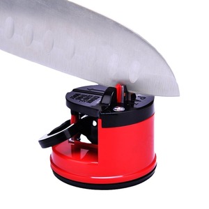 Aiguiseur de couteaux manuel en acier tungstène de Ningbo avec ventouse, multi-grains, outil de cuisine pour usage domestique - Product Image 2