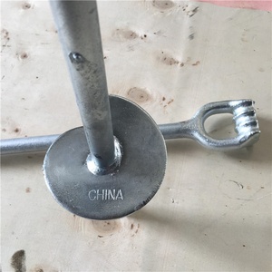 Ancre au sol en spirale chien cravate piquet Camping tente fixation <span class=keywords><strong>chevilles</strong></span> balançoire ensemble Trampoline ancres de sécurité - Product Image 2