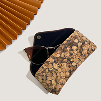 Étui à lunettes pochette à lunettes avec placage en bois tendre épissage coûteux étuis à lunettes haut de gamme