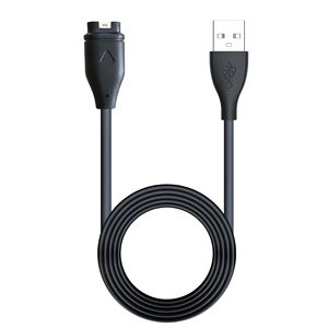 Chargeur USB pour montres Garmin Forerunner 55/Quatix 6/D2 Air/<span class=keywords><strong>Vivomove</strong></span> 3/Instinct/Venu 2/Vivoactive 3/Fenix7/Fenix8/Fenix5 - Product Image 1