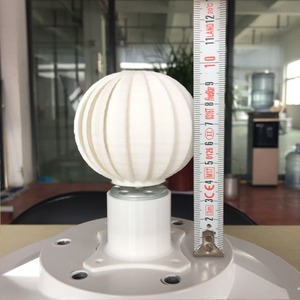 Generador Eólico de Eje Vertical con Motor de 10W y Luces LED Pequeñas, Juego Completo de Aspas, Generador Eólico DIY, Color Blanco - Product Image 2