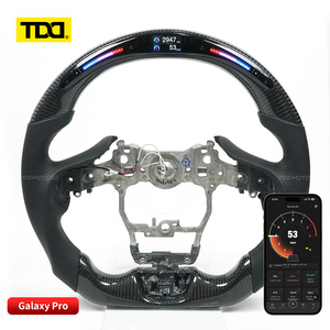 Volante deportivo de fibra de carbono TDD LED para Lexus LC500, volante personalizado original - Product Image 5