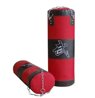 Sac de frappe lourd en PVC vide, sac de frappe suspendu durable, chaîne d'assemblage, sac de frappe