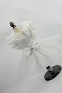 เดรสเจ้าหญิงสำหรับสุนัขสำหรับฤดูร้อนและฤดูหนาวชุดเดรสเจ้าหญิงผูกโบว์สุดหรูสำหรับสัตว์เลี้ยง Dacron - Product Image 5