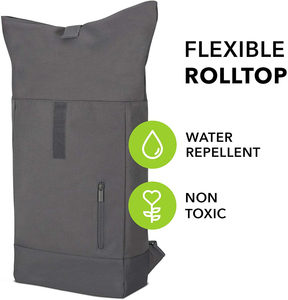 Nuovo Arrivo <span class=keywords><strong>Rosa</strong></span> Colore Personalizzato <span class=keywords><strong>Donna</strong></span> Rotola in su <span class=keywords><strong>Zainetto</strong></span> Riciclato Roll Top Zaino Da Viaggio Impermeabile - Product Image 6