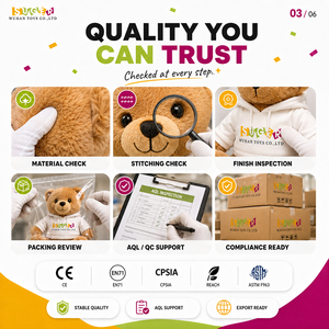 Animaux en peluche de Pâques personnalisés en gros, mascottes et cadeaux de la Foire de Printemps en RPET, faible MOQ, délai de livraison rapide, directement de l'usine - Product Image 3