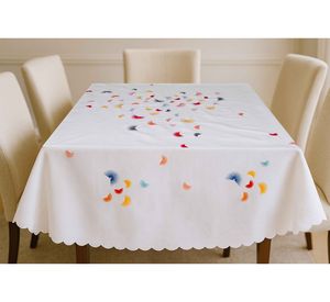 Mantel de Lino Aurora Drift |   Mantel de Lino 100% Natural de Primera Calidad, Ecológico y Reutilizable, con Diseño Abstracto Elegante - Product Image 1